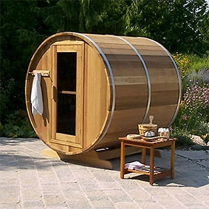 Saunacore Country Living Barrel Cabin Sauna