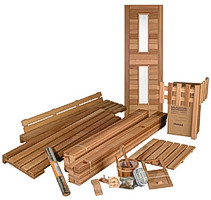 Build Your Own Cedar Sauna From A Kit